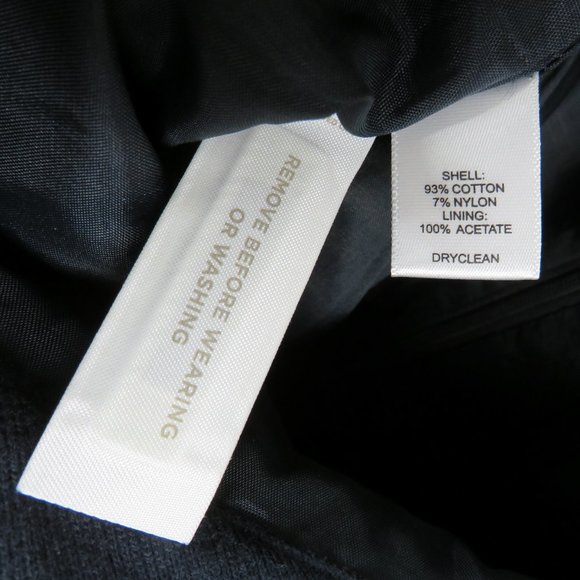 LOFT* Women's Fully Lined Backside‎ Zipper Striped A-Line Full Skirt~ Size 6 - Picture 7 of 8